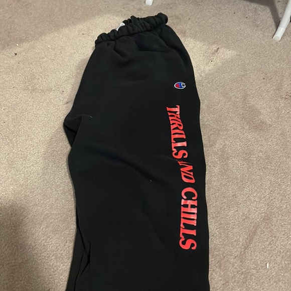 Champion Travis Scott Astroworld merch Sweat Pants NC - Picture 3 of 4